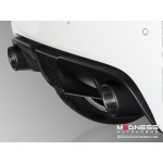 FIAT 500 Custom Carbon Fiber Exhaust Tips by MADNESS (2) - Carbon Fiber -  2.75" ID